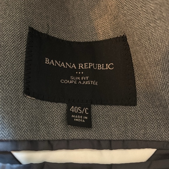 Banana republic Jacket (40S) and vest (M) - Picture 5 of 6